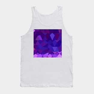 Eminence Purple Abstract Low Polygon Background Tank Top